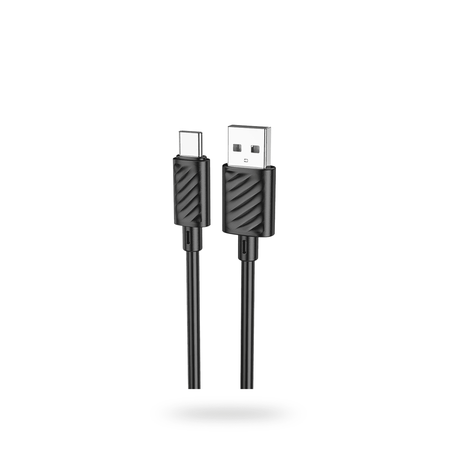 Hoco X88 Gratified Charging Data Cable for Type C - Black