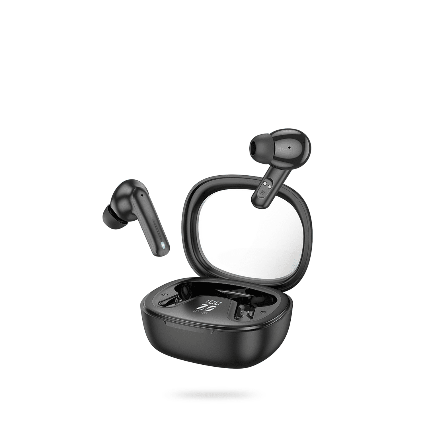 Hoco EQ6 Shadow Earbuds - Black